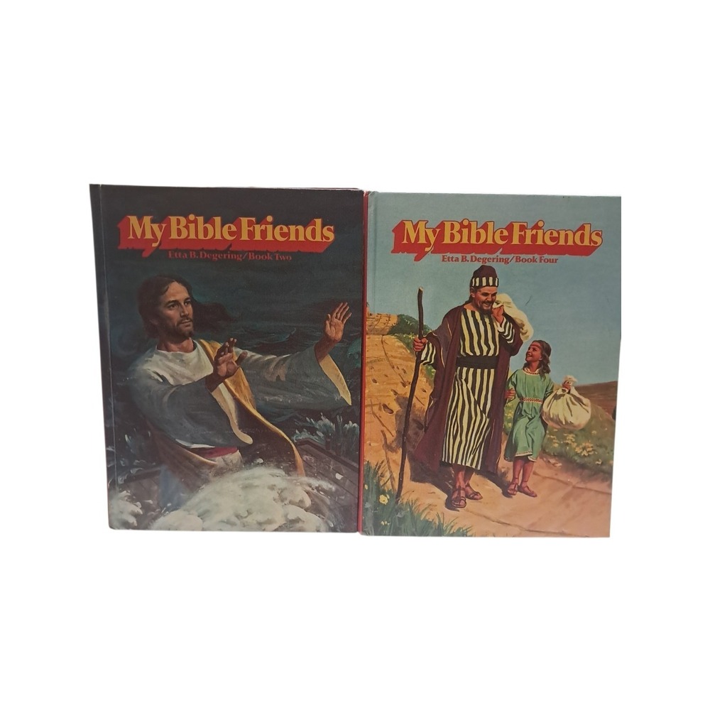 My Bible Friends, Book 2 & 4.  When God Washed The World, Samuel The Little Prie